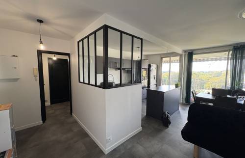 Verrière terminée installée par La Maison Des Travaux Bruz