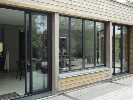 Agrandissement bois à Brest