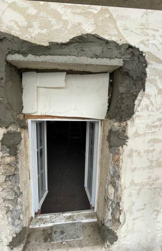 création d'ouvertures sur murs anciens LMDT Manosque