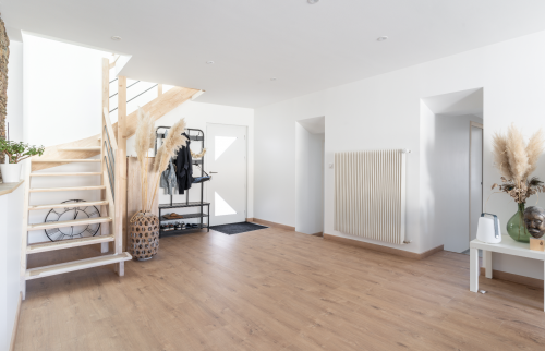 Surélévation et rénovation globale d'une maison à Vertou