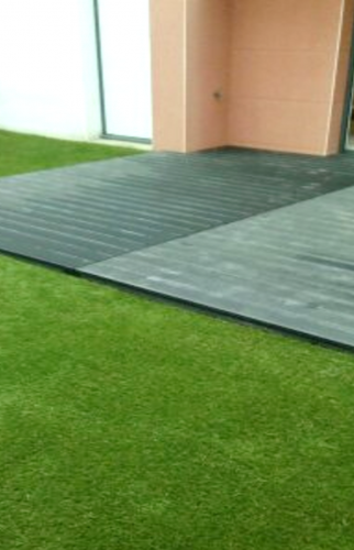 Terrasse en bois composite