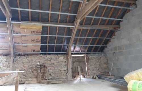 Reprise de la charpente