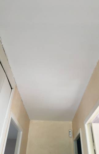 Après travaux, finition peinture 