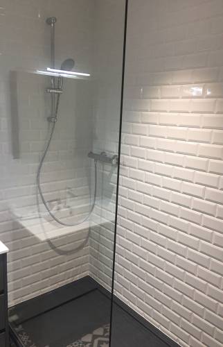 Faïence douche