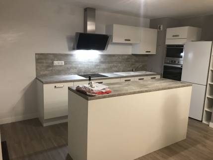 Pose de cuisine neuve