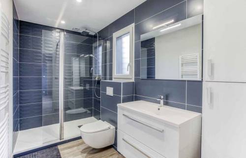 Salle de bains dans une extension travaux Grésivaudan