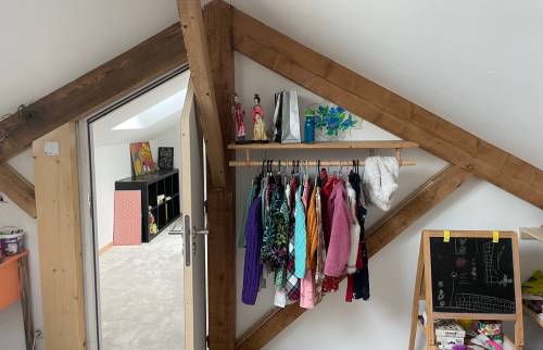 Aménagement de combles à Vertou - chambre