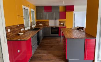 Cuisine - Rénovation complète d'une habitation à Vertou