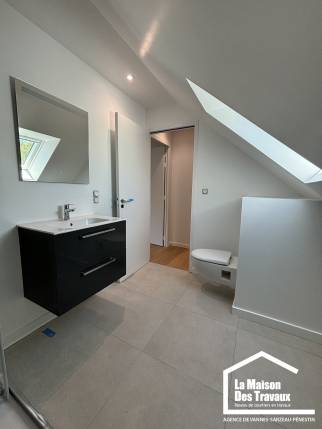 salle de bain combles aménagée