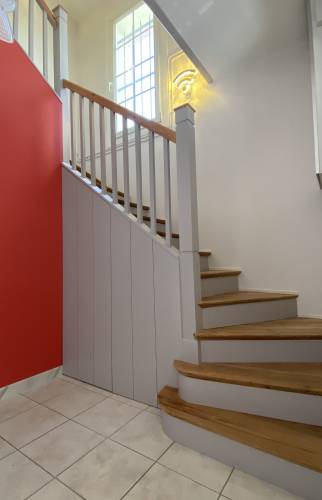 Escalier vue entrée