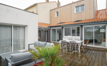 Surélévation de maison à Rezé - extérieur 