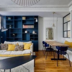 Un haussmannien sur mesure - Katia Figura - Architecte d'intérieur - La Maison Des Architectes