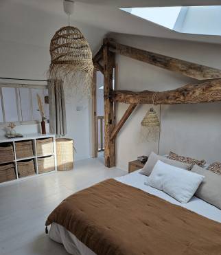 Mezzanine construite et aménagé