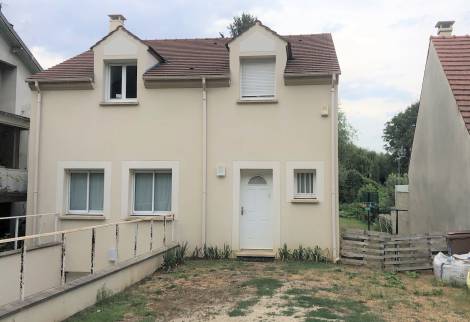 Façade sur rue avant travaux (91-Essonne)