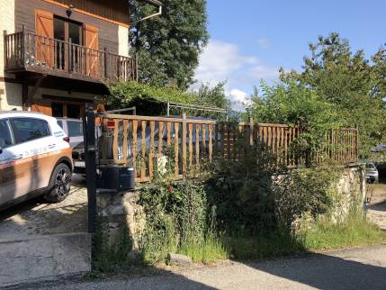 clôture avant travaux