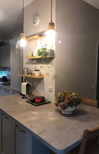 Nouvelle espace repas - liaison cuisine/salon