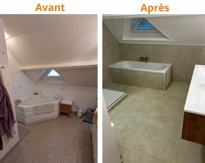 Rénovation salle de bain Saint Pryvé Saint Mesmin