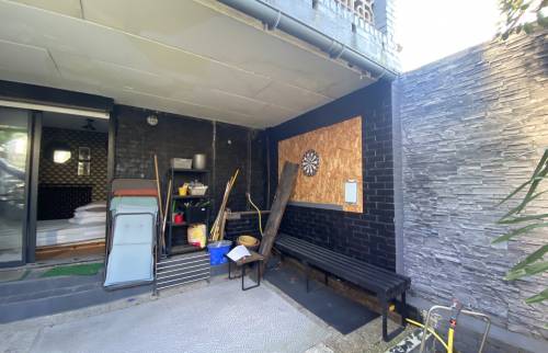 Avant projet d'une extension sous la terrasse de la future chambre parentale 