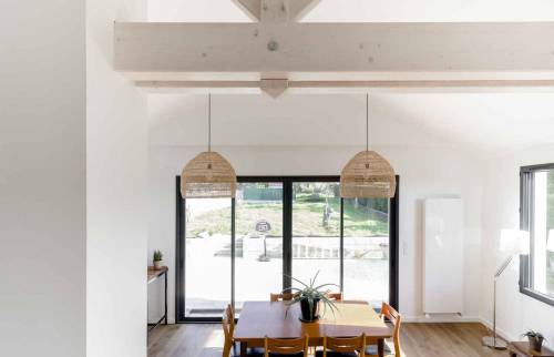 Séjour - Rénovation de maison à la Haye Fouassière (44)