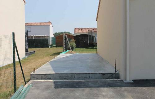 Travaux en cours- Projet d'extension et rénovation d'une maison d'habitation - Le Bignon (44)