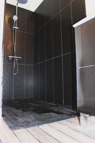 Réfection de la salle de bain d'un appartement