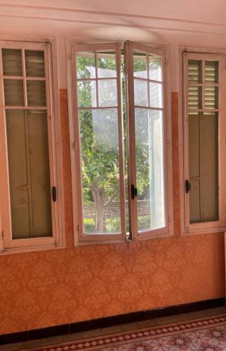 Avant travaux : Fenêtres simples vitrages