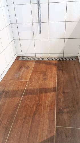 Douche à l'Italienne avec Caniveau Lyon Décines