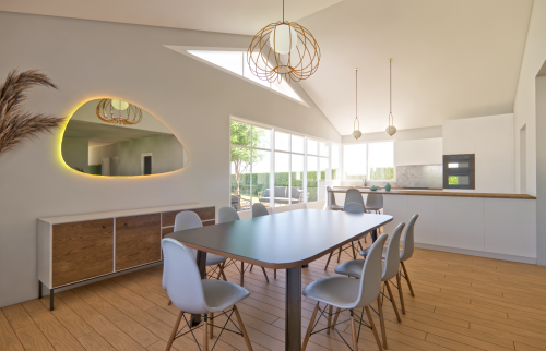 PROCHAINEMENT - Création d'une extension de maison de 20 m² à Rezé (44400) - vue intérieure du logement