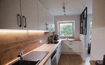 Rénovation de cuisine en longueur à Antony (92)