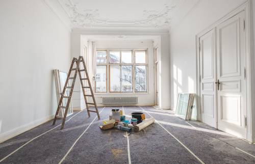 Avant pose du parquet