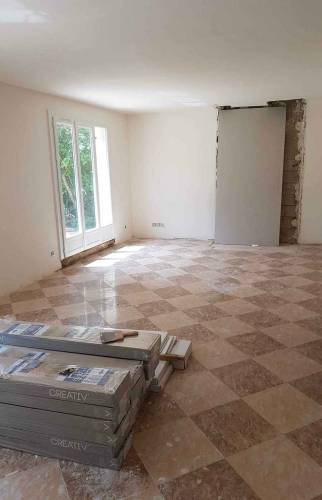 Rénovation de carrelage par La Maison Des Travaux d'Antony