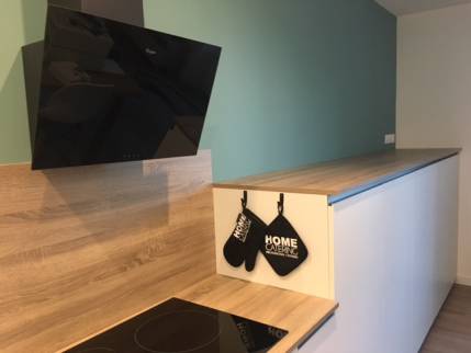 Rénovation de cuisine avec ajout de placards de rangement - Nantes 44