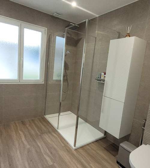La nouvelle salle de bain