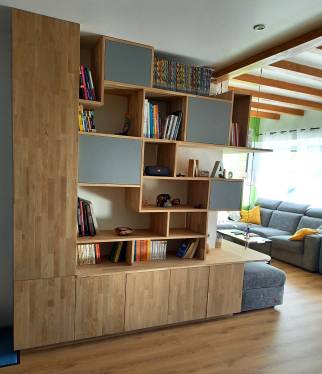 Le magnifique meuble sur-mesure