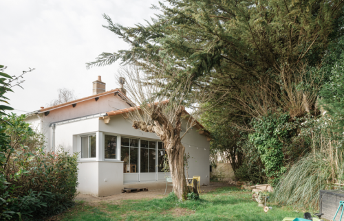 Création d'une extension de maison de 20 m² à Rezé (44400) - vue extérieure de l'extension