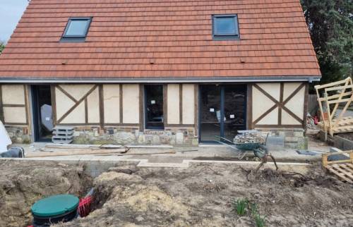 Transformation d'une grange en habitation