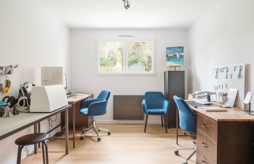 Extension de 40 m² à Vertou- Le bureau pour le télétravail
