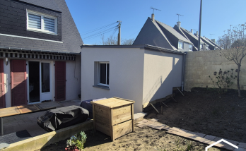 Extension et aménagement d'une suite parentale à Saint-Malo