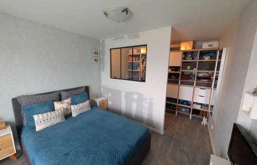 Après – Vue verrière depuis le coin nuit