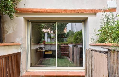 Baie vitrée coulissante alu