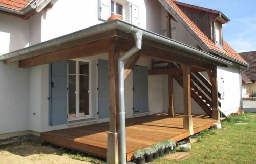 Terrasse bois à Habsheim