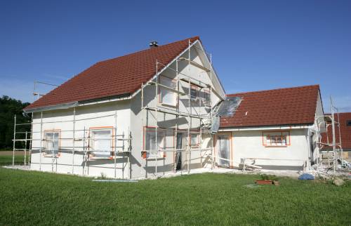 Rénovation-réfection de 3 façades et d’une cour en pavé