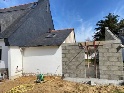 Travaux d'extension de maison Vannes 56000