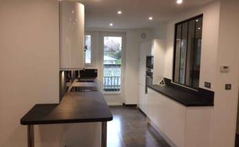 Rénovation d'une cuisine dans un appartement à Deauville