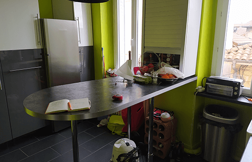 cuisine avant rénovation