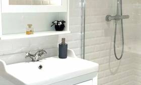 salle de bain épurée en Touraine