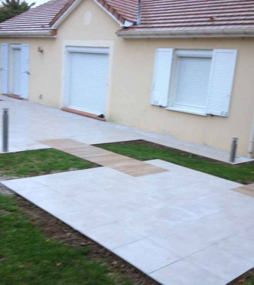 Création de terrasse à Bailly Romainvilliers (77)