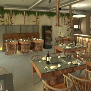 Restaurant coréen - Ika Design - La Maison Des Architectes