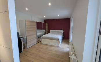 chambre aménagée