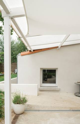 Création d'une extension en parpaing à Vertou